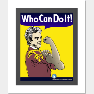 WHO CAN DO IT Posters and Art